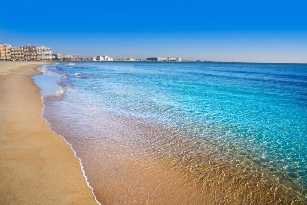 Centrico Apartamento Con Todo A Estrenar En La Playa Санта Пола Екстериор снимка